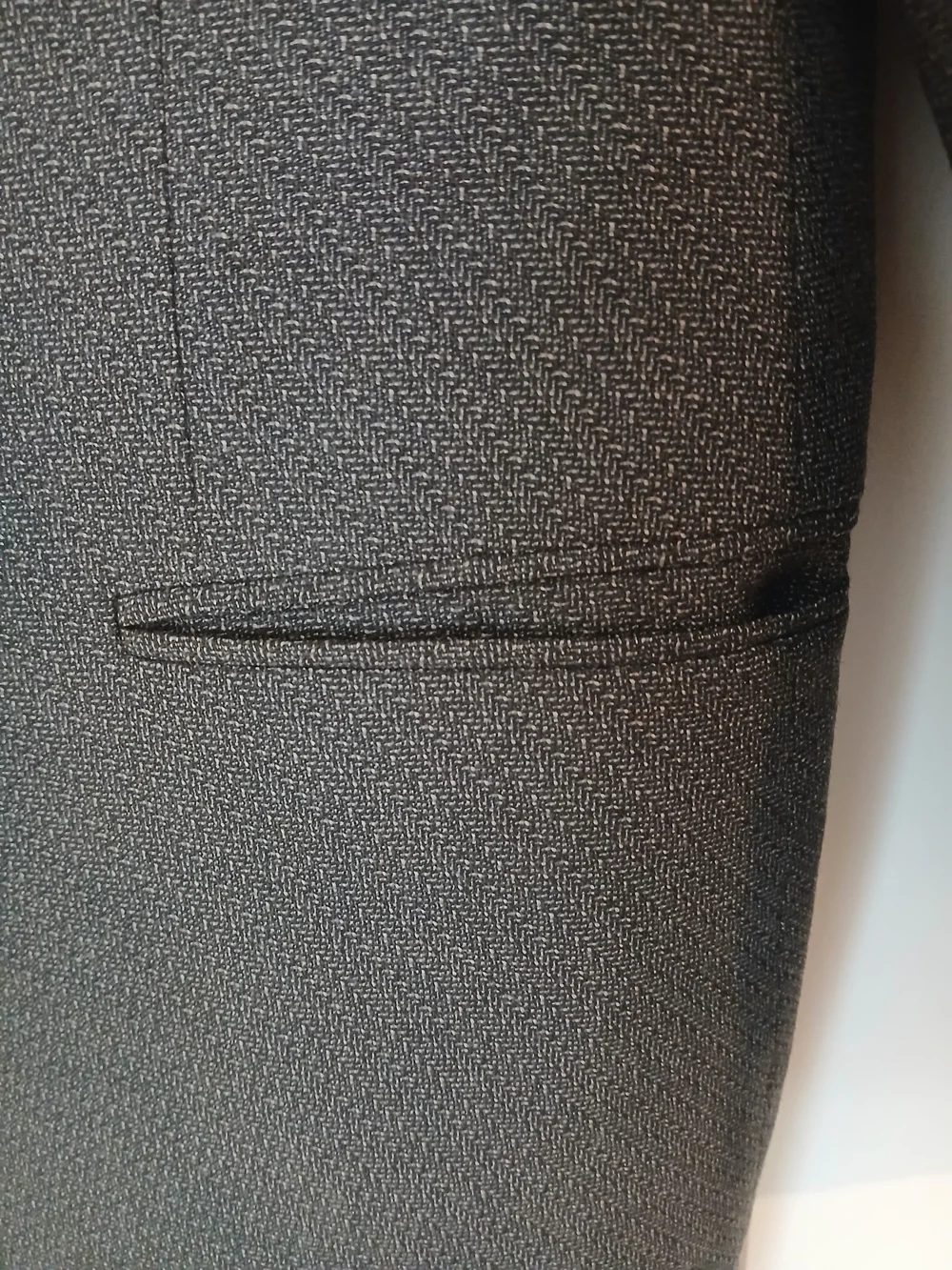 Saks Fifth Avenue Mani By Giorgio Armani Men's Dark Wool Two-Button Blazer